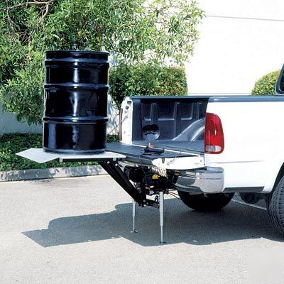 New larin hitch tailgate lift w/ramp plate 12 volt 