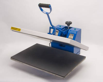 New lotos 16X20 sublimation heat press machine transfer