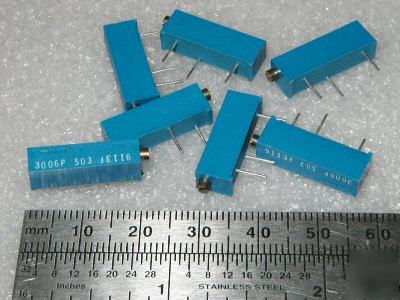 3006P bourns 200 ohm trimpots (20 pcs) - free mailing