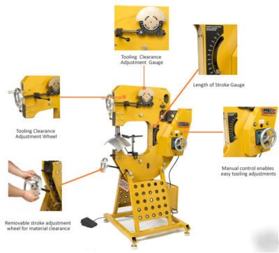 Baileigh mh-19 power hammer planishing pullmax yoder