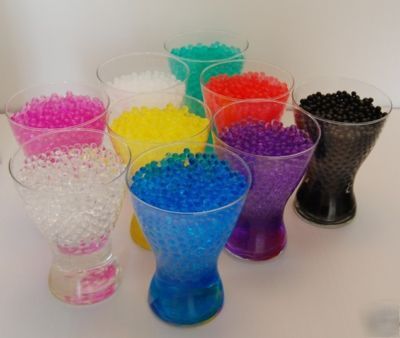 Bio crystal office desk display indoor flowers vase
