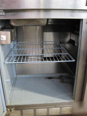 Delfield-1 door, 2 drawer-salad preparation table 10153