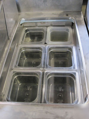 Delfield-1 door, 2 drawer-salad preparation table 10153