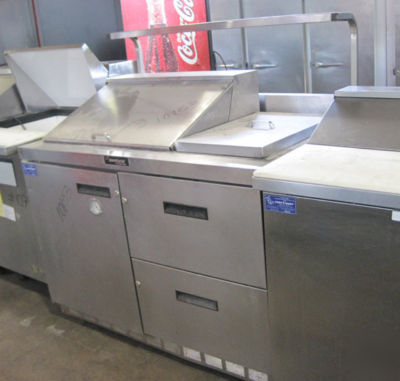 Delfield-1 door, 2 drawer-salad preparation table 10153