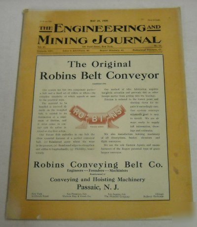 Engineering & mining journal 1909 magazine v 87, # 22