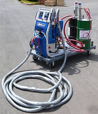 Graco reactor a-20, 2 part foam complete system on cart