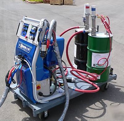 Graco reactor a-20, 2 part foam complete system on cart