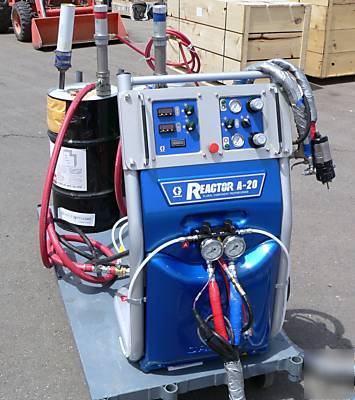 Graco reactor a-20, 2 part foam complete system on cart