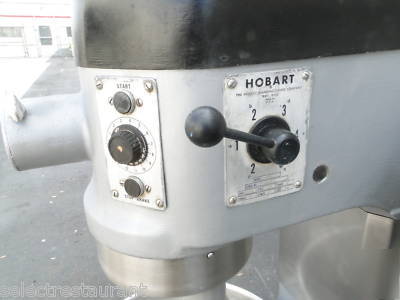 Hobart L800 80 quart bakery pizza dough mixer w/ paddle