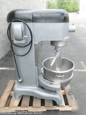 Hobart L800 80 quart bakery pizza dough mixer w/ paddle