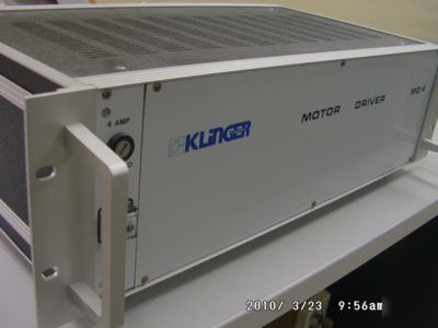 Klinger controller & driver w 4 axis stepping motors