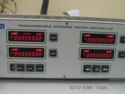 Klinger controller & driver w 4 axis stepping motors