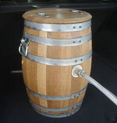 New draft keg beer cooler oak barrel jockey box ** **