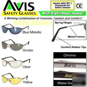 New safety glasses shatterproof uv protection stylish 
