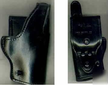 Patent leather gun holster sw 3906 5906 659 sq trigger