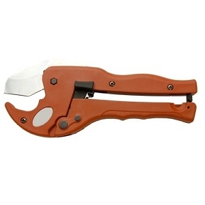 Pex tubing ratchet cutter tool for sizes up to 1 1/4