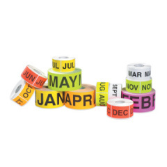 Shoplet select may months of the year labels 3 x 6 gre