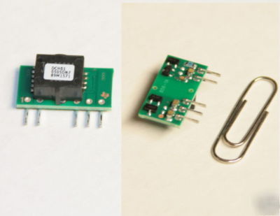 Tiny isolated 1W switching converter 5V to +5V/ -5V out
