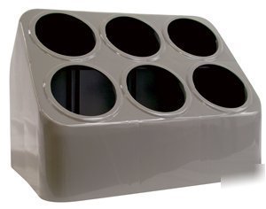 Vollrath flatware silverware cylinder gray holder 52644