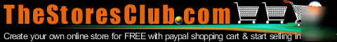Your online store with paypal cart on your own domain