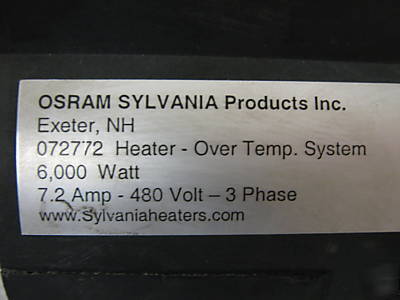 Osram sylvania superheat 36,000 with limit circuit