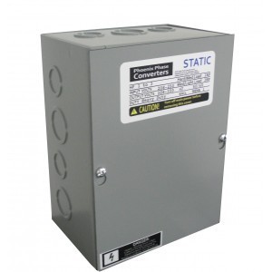 Phase converter 5 hp to 8 hp static