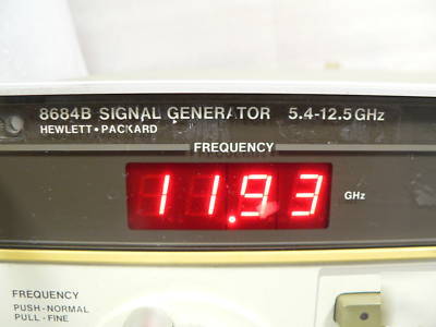 Hp 8684B signal gernerator 5.4 - 12.5 ghz