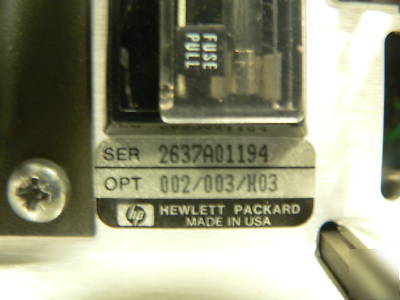 Hp 8684B signal gernerator 5.4 - 12.5 ghz