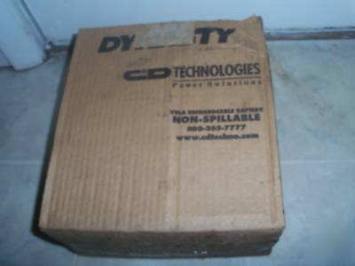 New dynasty c&d technologies battery tel-12-45/slc, 