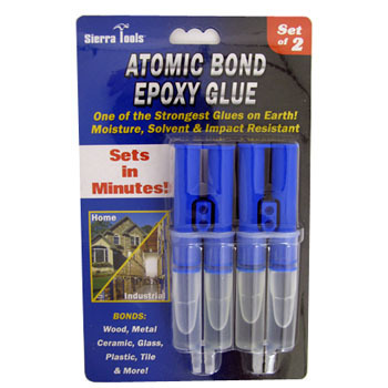 New sierra tools atomic bond epoxy glue (3 pack), 