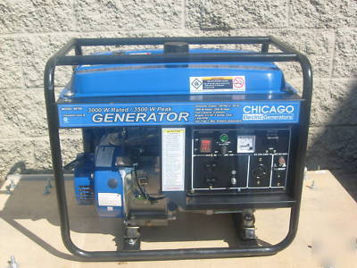 Portable generator, 3000/3500 rated watts generator