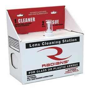 Radians safety glass sm cleaning station