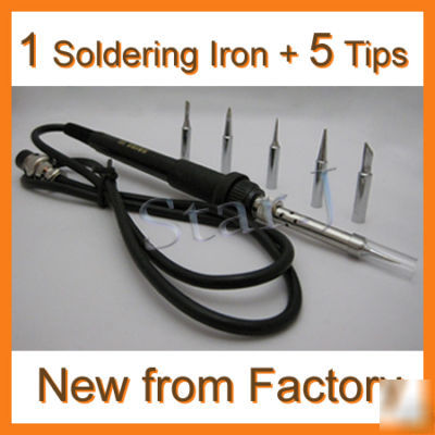 Soldering iron & iron tips for saike soldering station