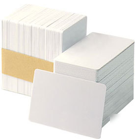 Standard photo id CR80 blank pvc cards (100)