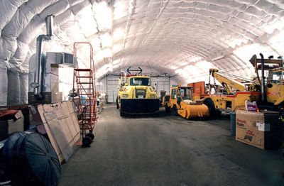 Steel factory skid steer storage building metal barn