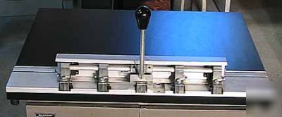 Stoesser register punch for film & aluminum plates