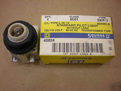 1 square d 9001 skp-1 standard pilot light 120VAC