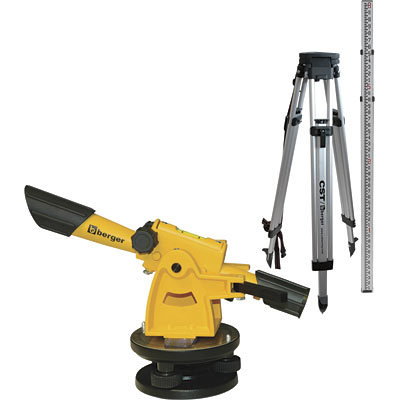 20X magnification transit level