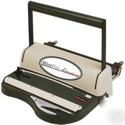 3:1 wire binding machine & free wire with 1 yr warranty