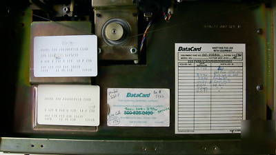 Datacard 220 plus plastic id card embosser