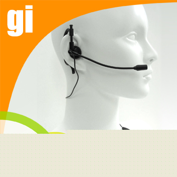 Ear hanger headset for motorola GP328 GP338 GP320 HT750