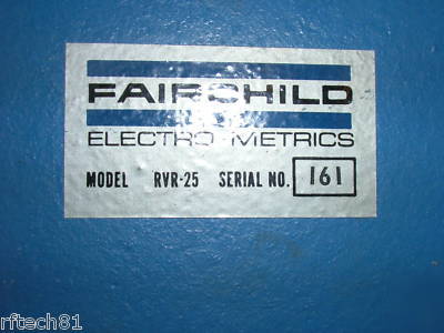 Electro-metrics rvr-25 monop antenna - 10 khz to 30 mhz