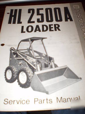 Gehl hl 2500A loader parts manual