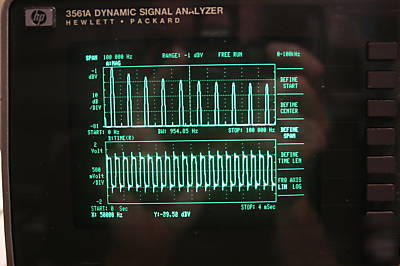 Hp agilent 3561A dynamic signal analyzer -calibrated-