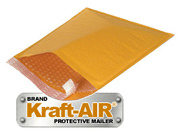 Kraft bubble mailers 30 #000 4X8 mailer lined envelopes