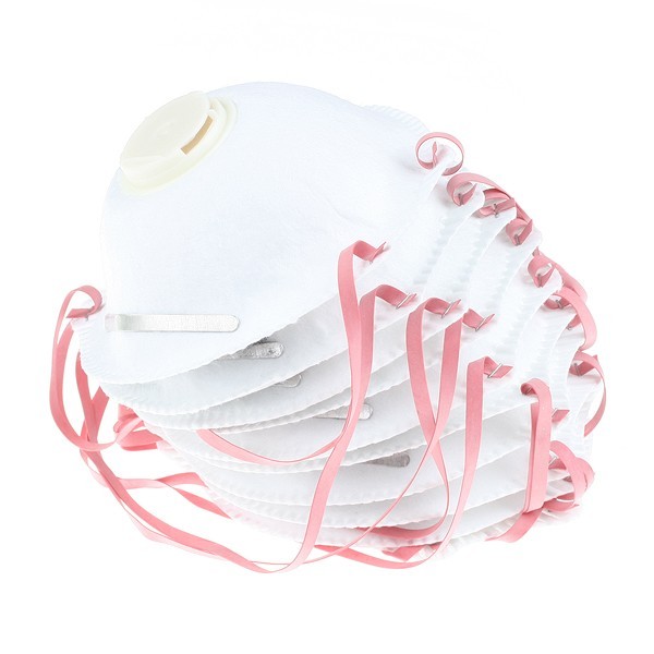 10 x disposable masks filter respirators dust mist face