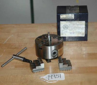 Bison 3 jaw front mounting self centering chuck