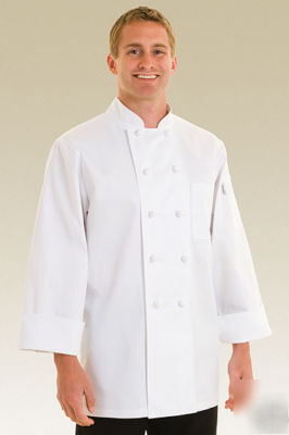 Chef works colmar basic chef coat white size l
