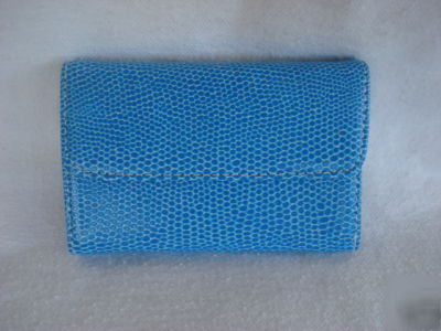 Faux skin business card case-comes in 3 colors