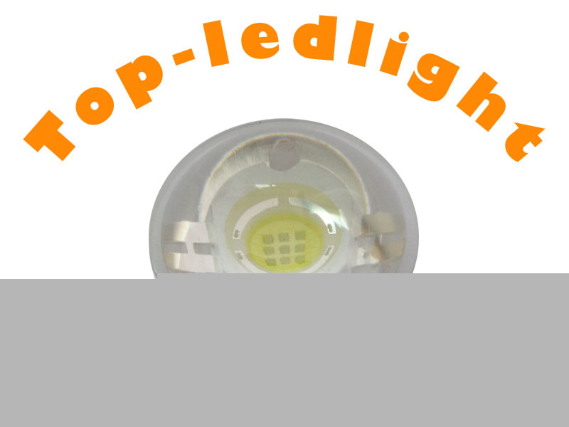 10W white led light 1000LM+10W 4-90 deg lens reflector